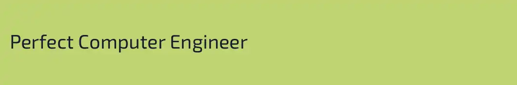 Perfect Computer Engineer